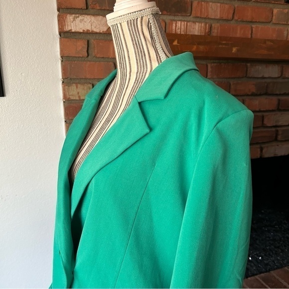 NWT Ena Pelly Jolie Blazer in Evergreen Sz 6 - Picture 8 of 11
